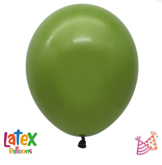 Bolsa De Globos 18" Olivo C/20