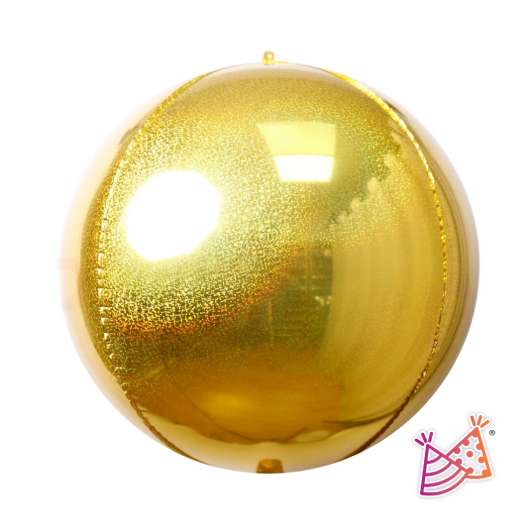 Esfera 24" Glitter Oro C/1