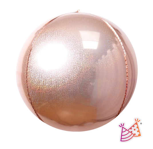 Esfera 24" Glitter Rosa C/1