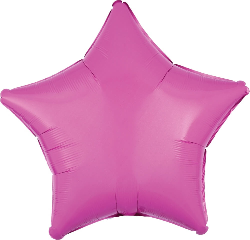 Globo Estrella 18" Magenta C/1