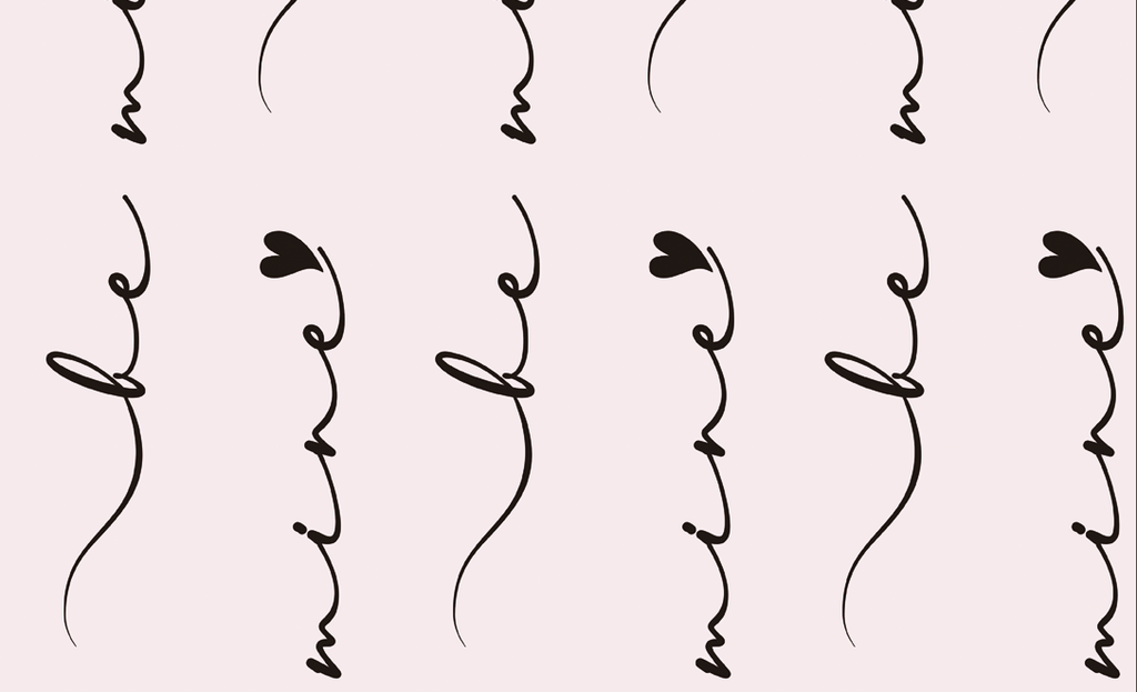 Papel de envoltura Be mine C/1