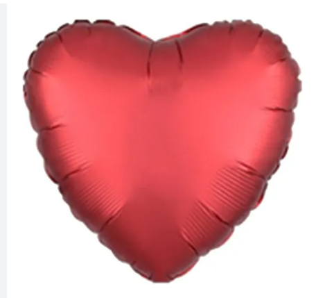 Globo 18" Corazon Rojo C/1