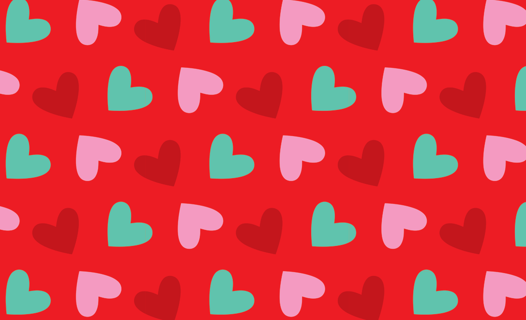 Papel Envoltura Corazones C/1