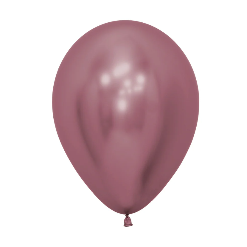 Globo 5" Latex Reflex Rosado C/1