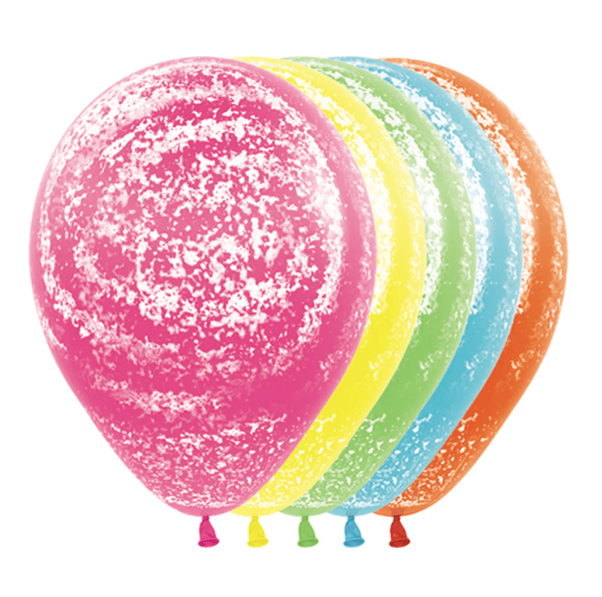 Globo 12" Latex Graffiti Invierno C/1