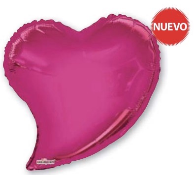 Globo 18" Corazon Coquette Magenta C/1