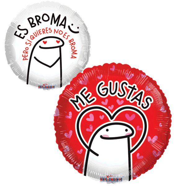 Globo 18" Flork Me Gustas C/1