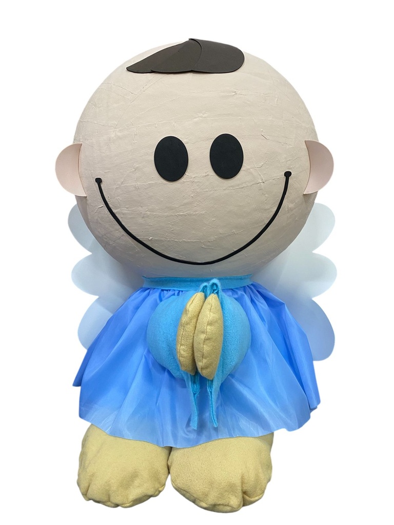 Piñata Bolita Angelito Azul C/1