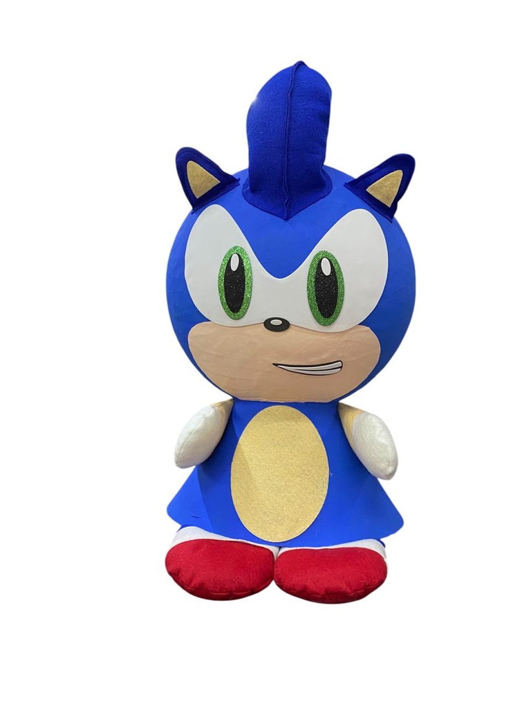 Piñata Bolita Erizo Azul  C/1