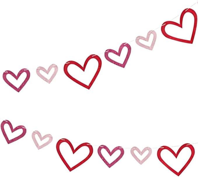 Glitter Heart Banner C/1