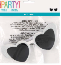 Lentes Corazon Glitter C/1