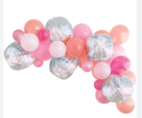 Kit De Decoracion Bola Disco C/1