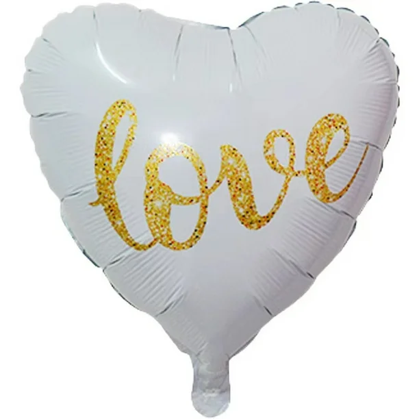 Globo 18" Corazon Oro C/1