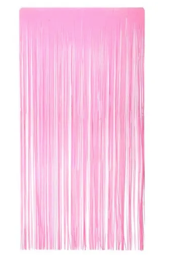 Cortina Rosa Bebe Pastel C/1