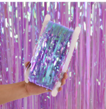 Cortina Iridiscente Morado C/1