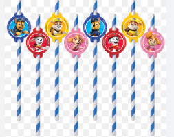 Popotes Paw Patrol C/8