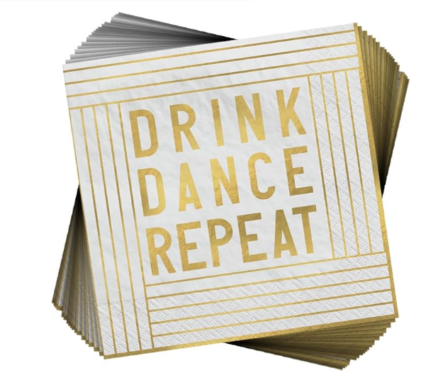 Servilleta CH Drink Dance Repeat C/20