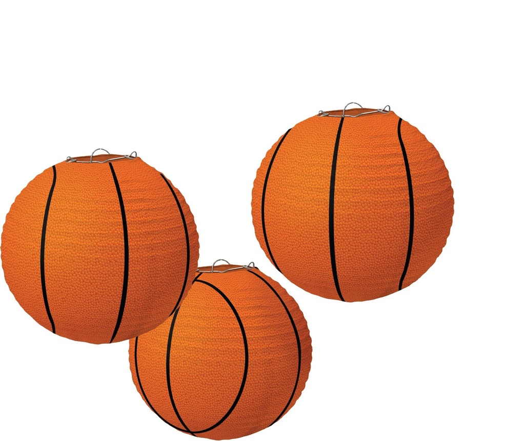 Basketball Paper Lantern Hanging C/3