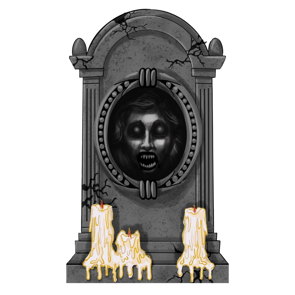 Lapida Velas Con Luz C/1