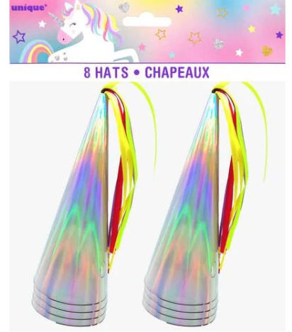 Party Hat Unicornio C/8