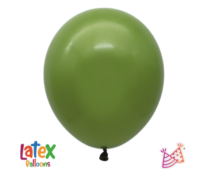 Bolsa De Globos 12" Verde Olivo C/50
