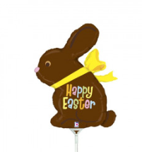 Globo 9" Buuny Happy Easter C/1