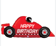 Globo Figura 36" Carro Happy Birthday C/1