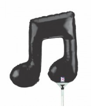 Globo 9" Nota Musical C/1