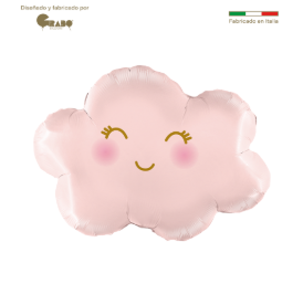 Globo 9" Nube Rosa C/1