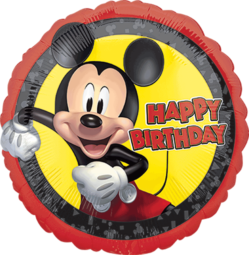 Globo 18"  Mickey Mouse Forever HBD C/1