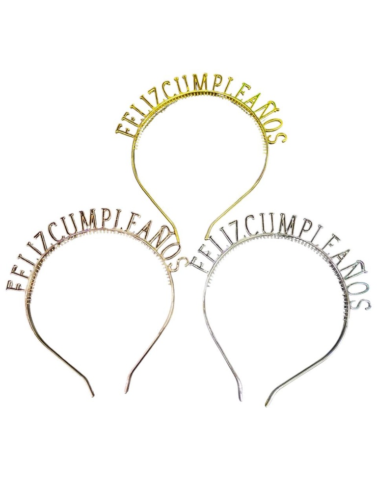 Diadema Plastico Metalica FC C/1