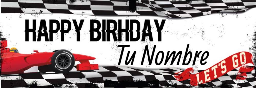 Banner HBD Carreras Personalizable