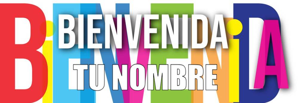 Banner Bienvenida Personalizable