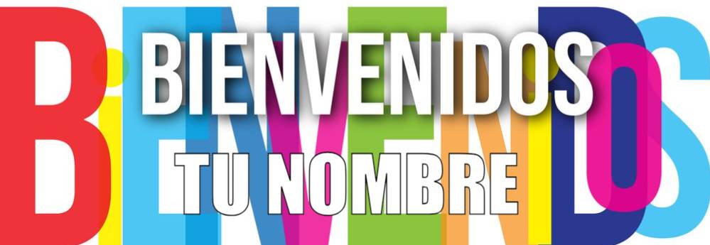 Banner Bienvenidos Personalizable