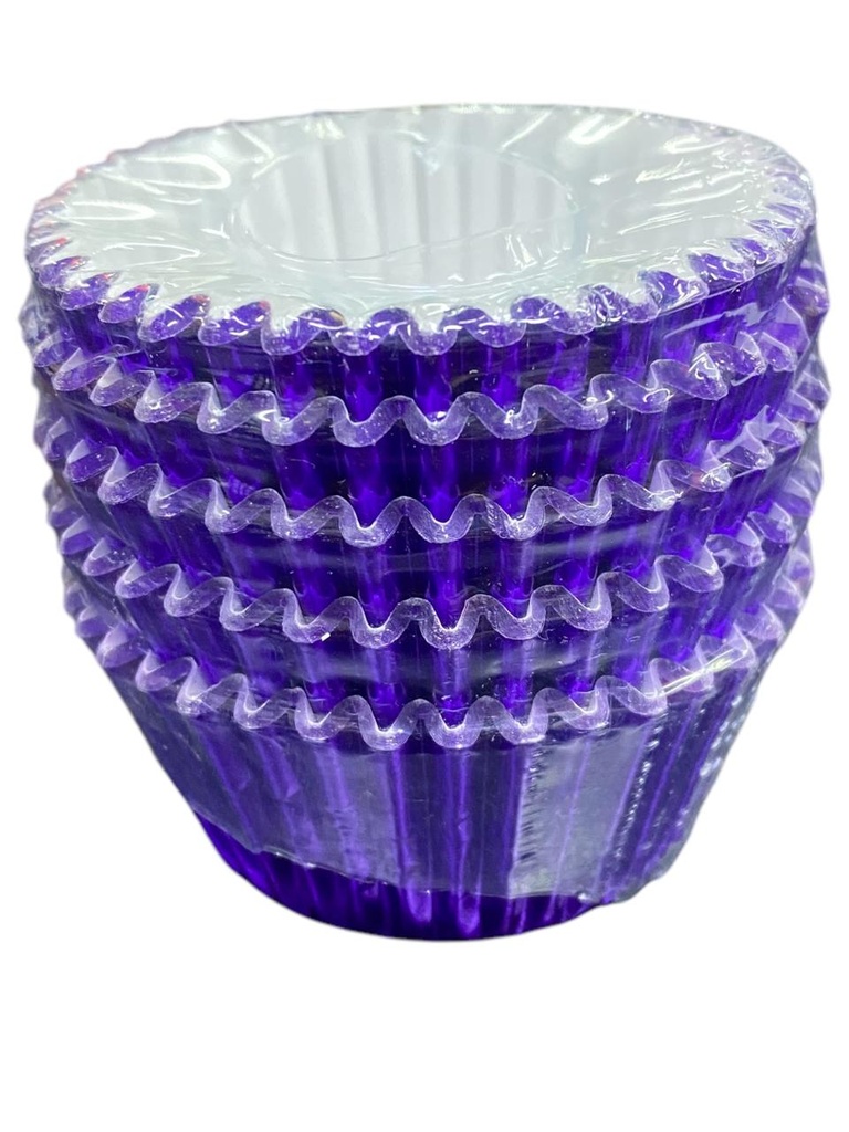 Capacillos Foil Morado C/100