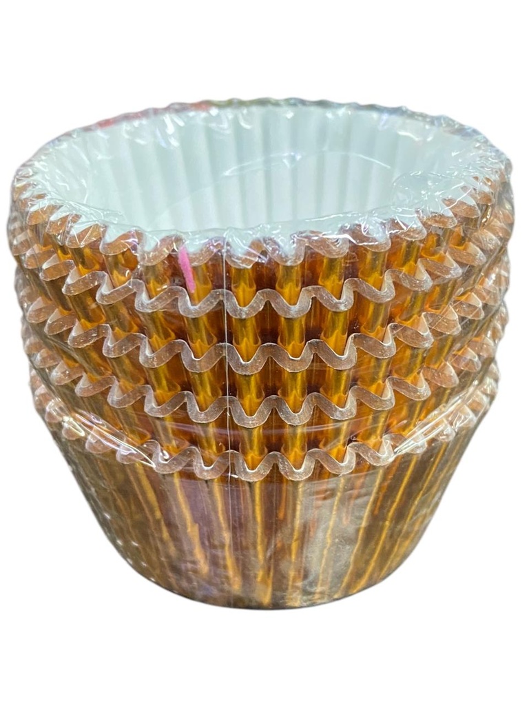 Capacillos Foil Naranja C/100