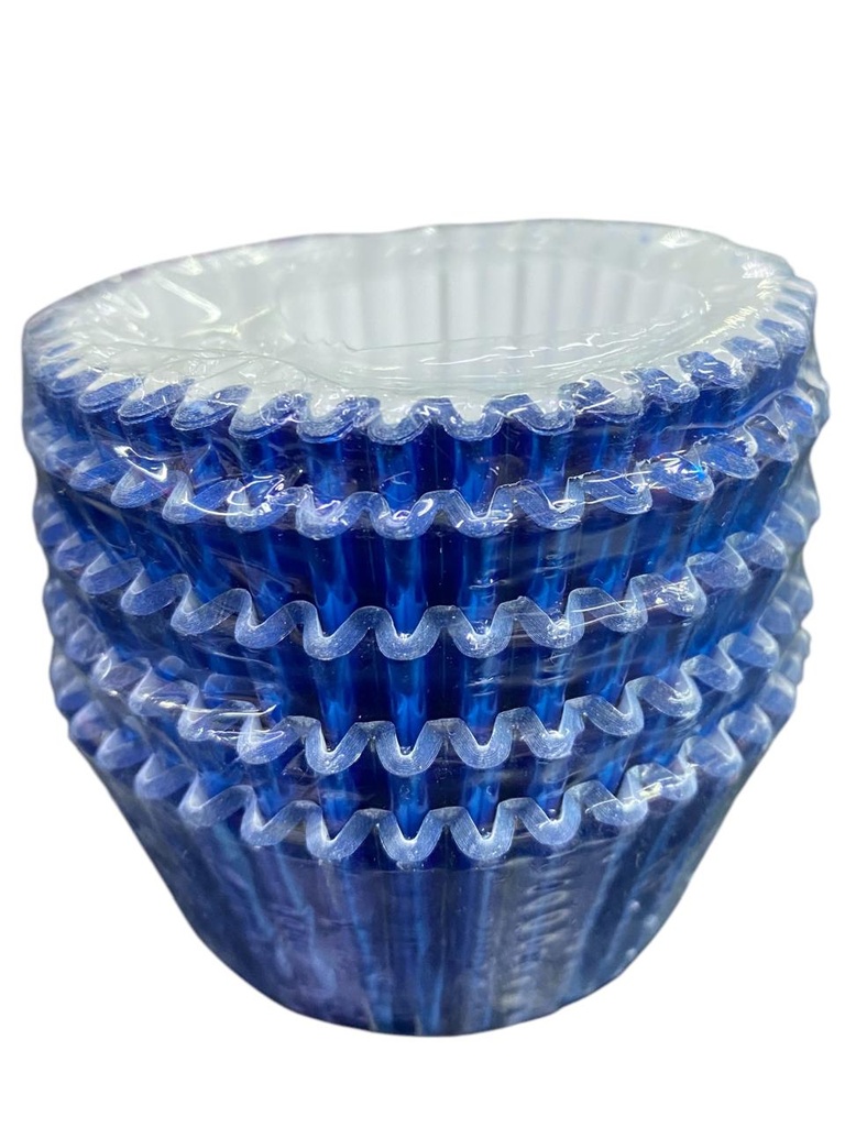 Capacillos Foil Turquesa C/100