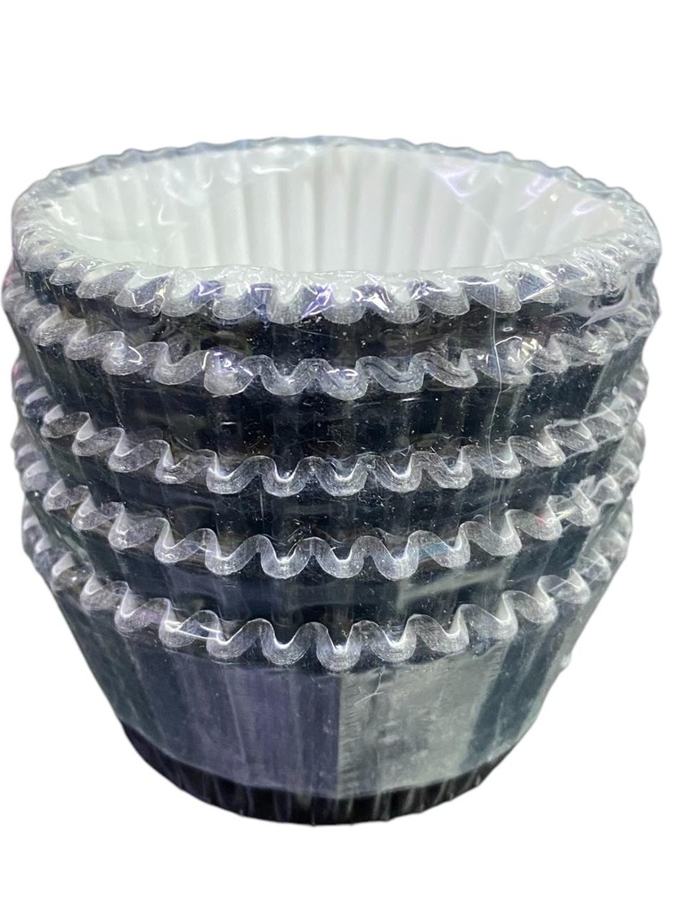 Capacillos Foil Negro C/100