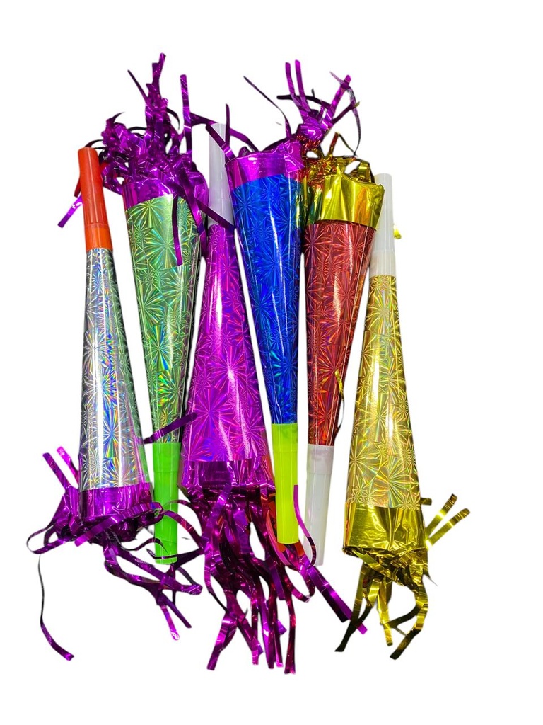 Corneta Carton Metalica C/6