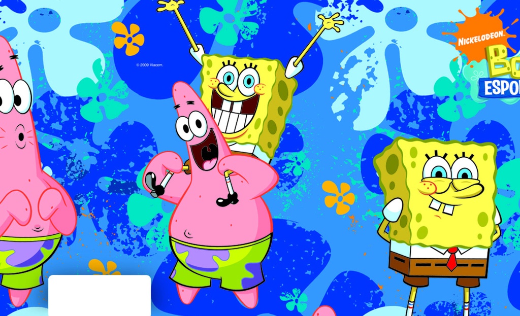 Papel Envoltura Bob Esponja C/1
