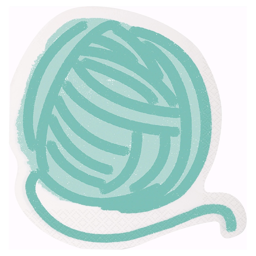 Servilleta Pawty Animals Yarn Ball C/16
