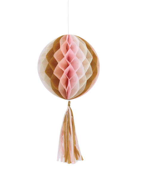 Honeycomb Balls With Tassel Tails C/3