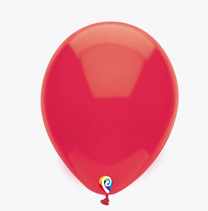Bolsa De Globos 12" Rojo Liso C/50