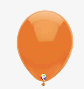 Bolsa De Globos 12" Naranja Liso C/50