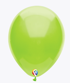 Bolsa De Globos 12" Verde Lima Liso C/50