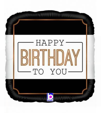 Globo 18" Classic Birtday C/1