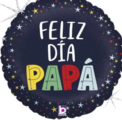 Globo 18" Feliz Dia Papa C/1