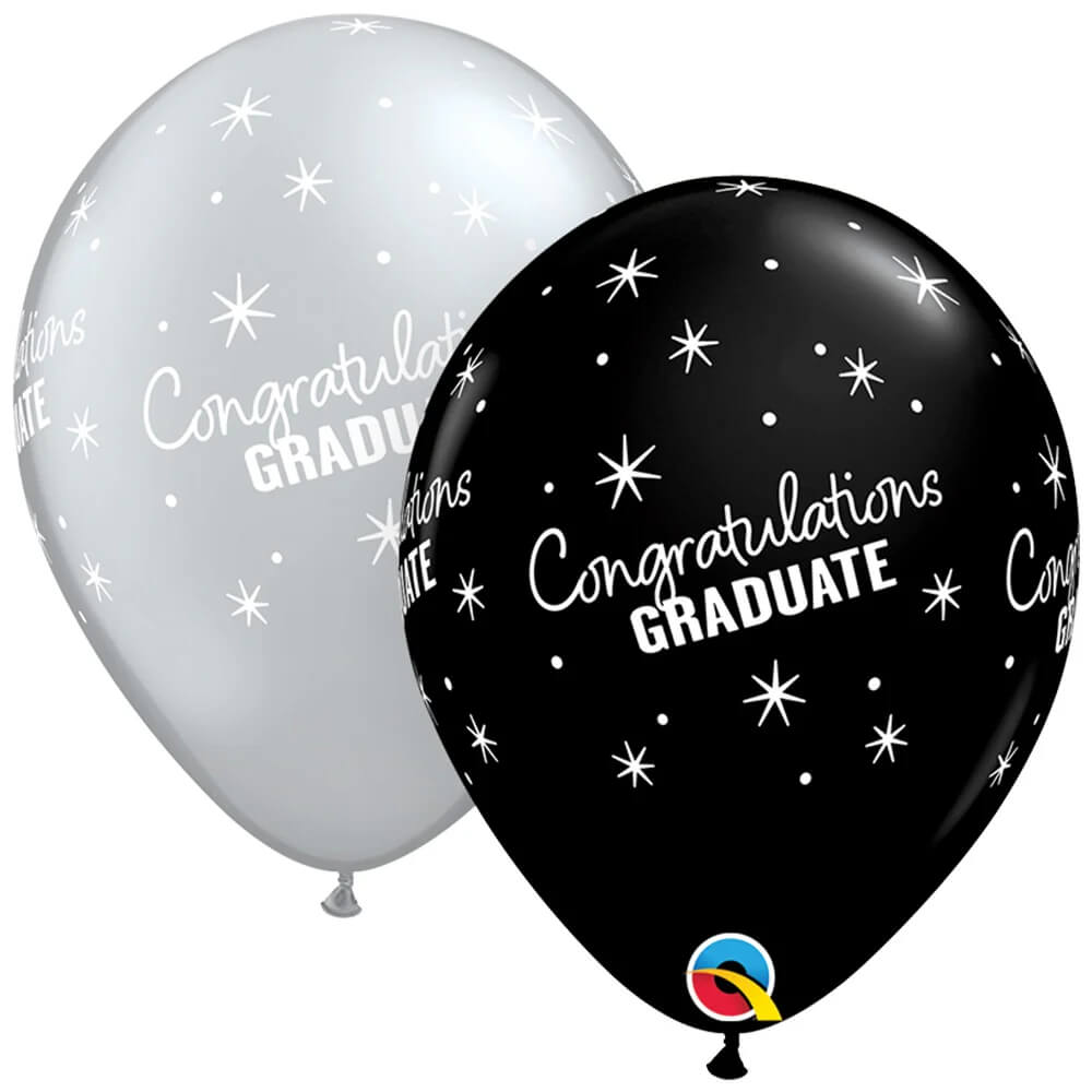 Globo 12" Latex Decorado Congrats Grad C/1