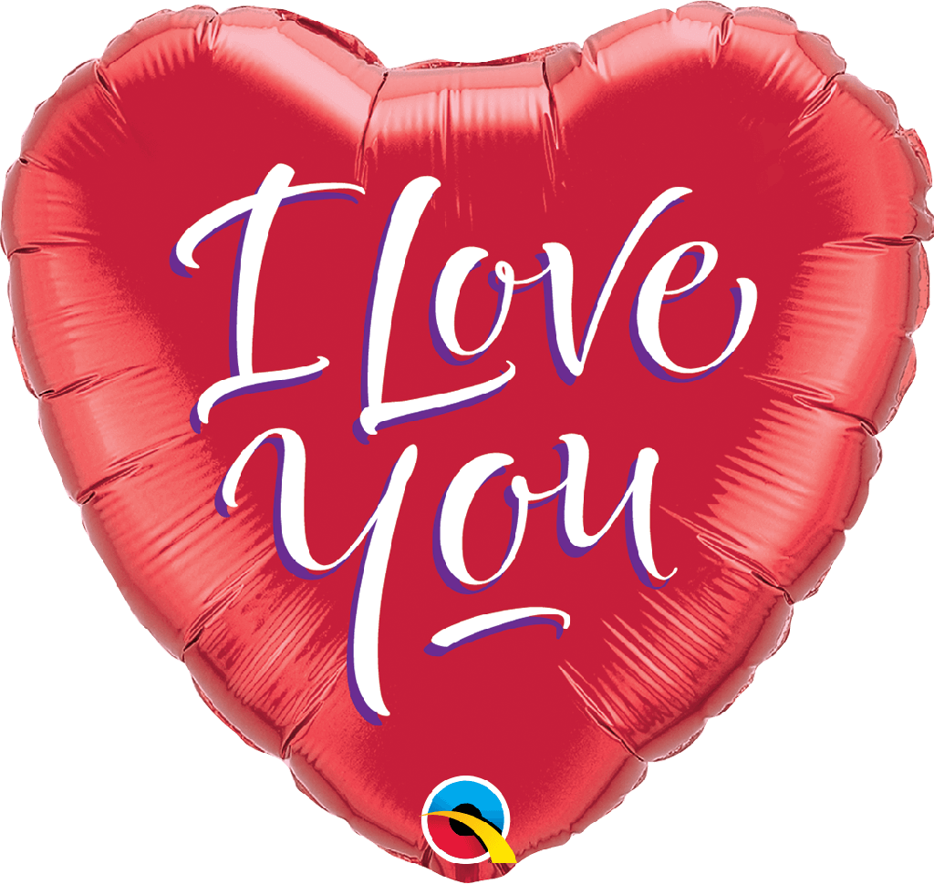 Globo 18" Corazon I Love You C/1