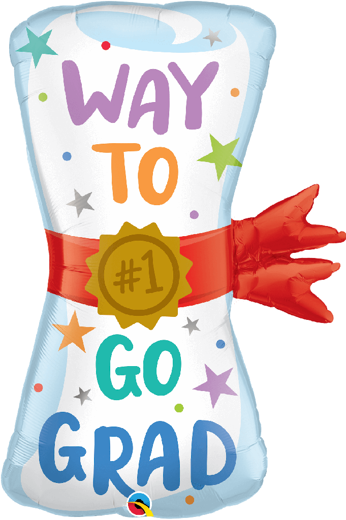 Globo Way to Go Grad Diploma C/1